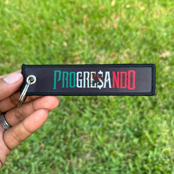 Mexico PORGRE$ANDO Keychain