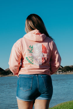 Pink PROGRE$ANDO Mexico Hoodie