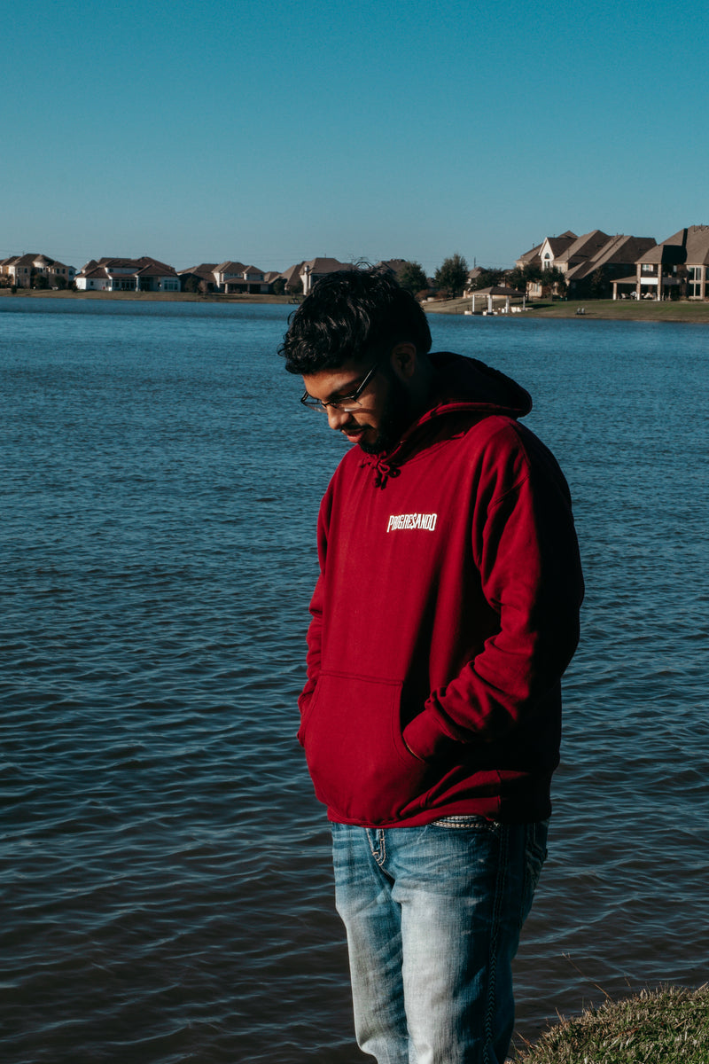 Maroon PROGRE$ANDO Mexico Hoodie