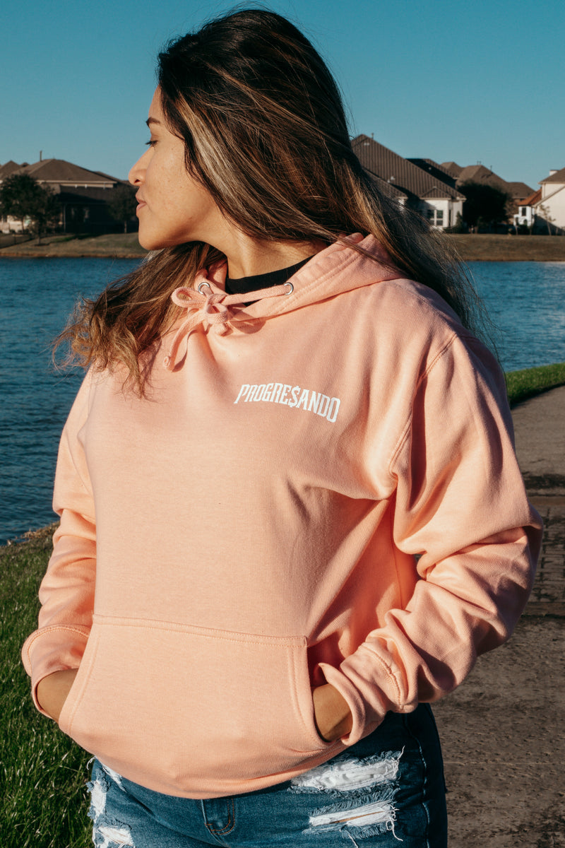 Pink PROGRE$ANDO Mexico Hoodie